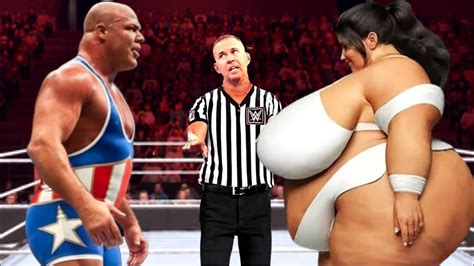 Wwe K Us Girls Shelly Maximus Vs Khali Wwe K Jul Youtube