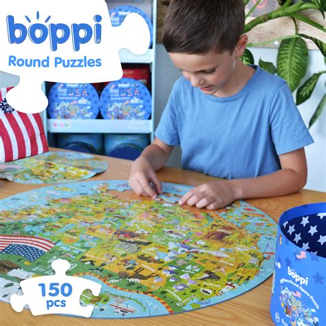 USA State Map Jigsaw Puzzles - 150 Piece Map of The USA Puzzle for Kids ...