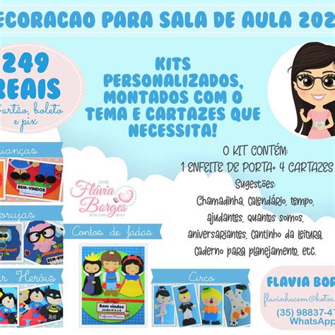 Kit Para Decoração De Sala De Aula Elo7 Produtos Especiais