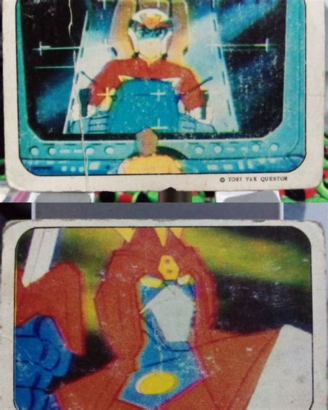 Voltes V Trading Cards Soonly Foods Product 1987 Cards Trading Cards