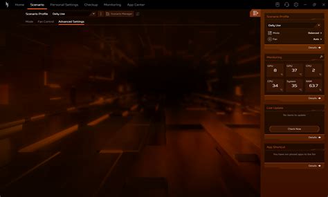 Can't access Nitrosense advanced settings or RGB, VBIOS changed after