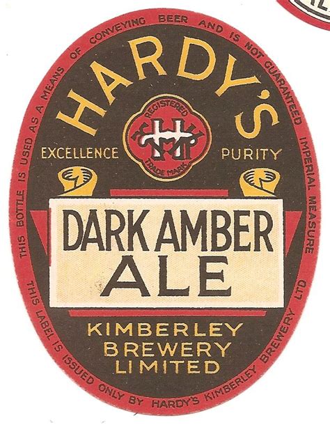 Hardy And Hansons Breweries At Kimberley The Labologists Society