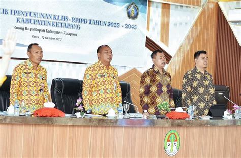 Konsultasi Publik Penyusunan Klhs Rpjpd Tahun Kabupaten