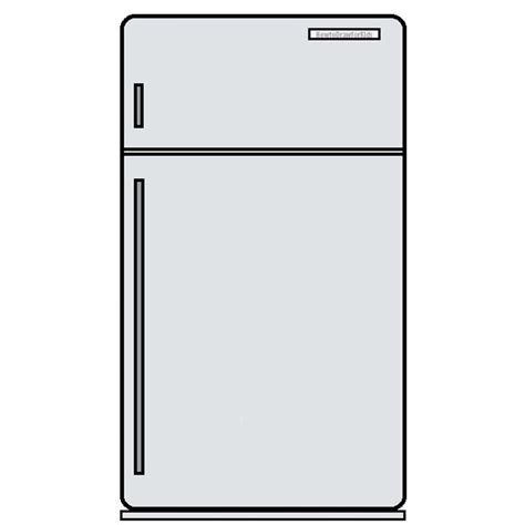 How To Draw A Refrigerator For Kids