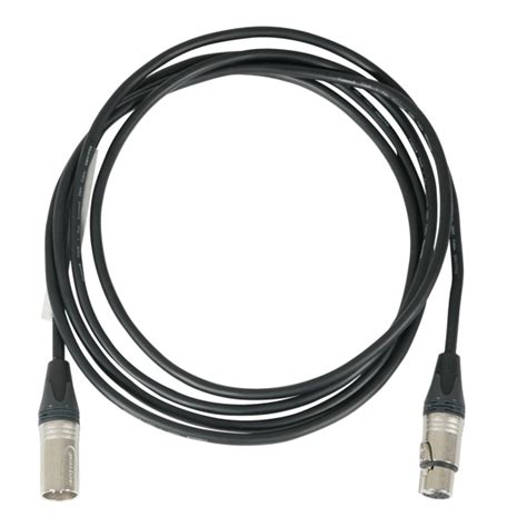 Elumen8 4m 5 Pin Neutrik Male Female XLR TOUR DMX1PRB DMX Cable