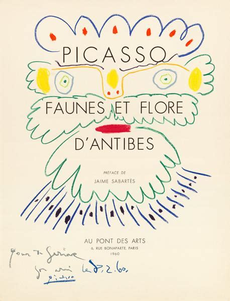 Faunes Et Flore D Antibes Pablo Picasso