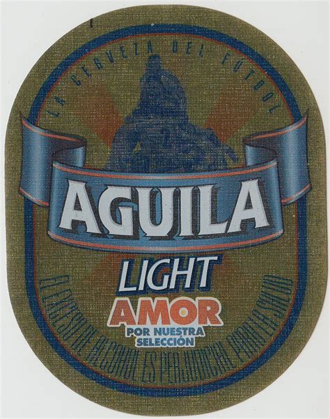 Etiquetas De Cervezas Y Maltas Colombianas Aguila Light