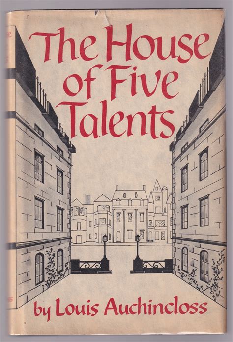 The House of Five Talents by Auchincloss, Louis: Very Good- Hardcover ...