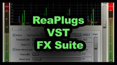 Descargar ReaPlugs VST FX Suite GRATIS Reaper 2024