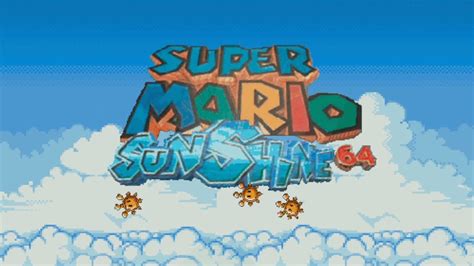 Super Mario Sunshine 64 Flash Game By Runouw Youtube