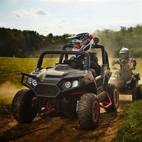 Huffy Torex New 24V UTV Side-By-Side Electric Battery 4-Wheeler Quad ...