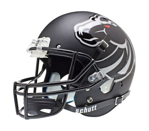 Boise State Broncos Schutt XP Full Size Replica Helmet - Matte Black Alternate Helmet #4 (CDG ...