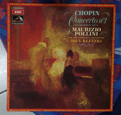 Chopin Maurizio Pollini The Philharmonia Orchestra Paul Kletzki