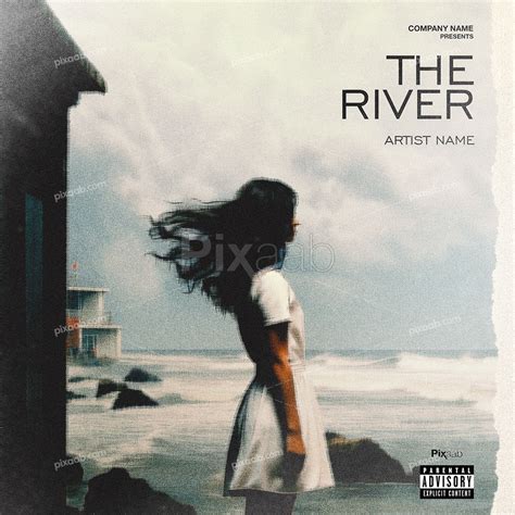 The River Album Cover Art PSD Template - Pixaab.com