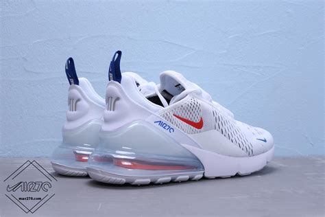 Nike Air Max 270 White Royal Red Cd7338 100 2019 Shoes