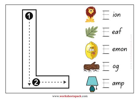 Free Printable Big Letter Tracing Worksheets - worksheetspack