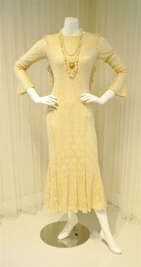 1980 S Does The Great Gatsby 1920 S Wedding Dress In Etsy Abiti Da