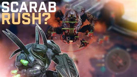 Halo Wars Scarab Rush Build Order Guide Youtube