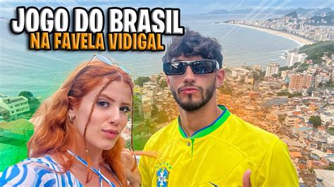 VLOG NA PRAIA JOGO DO BRASIL NO MORRO DO VIDIGAL YouTube