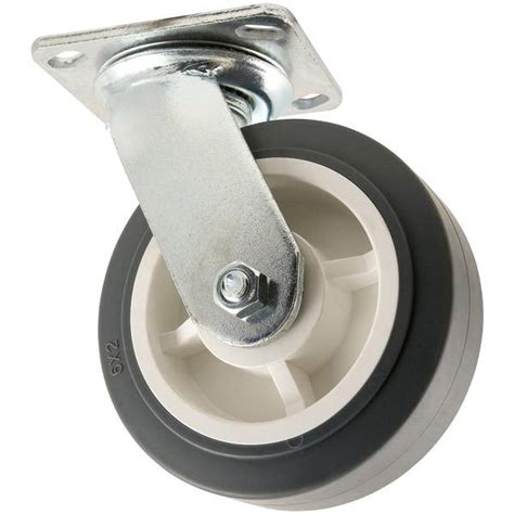 Waxman Titan 6 Thermoplastic Rubber Swivel Caster 4036255 Blains