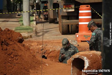 Ap S Cinco Meses Comerciantes Reclamam Da Demora Nas Obras Do Ex Rcito