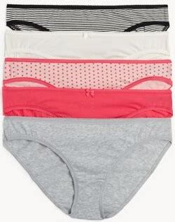 Pk Cotton Lycra Low Rise Bikini Knickers Shopstyle
