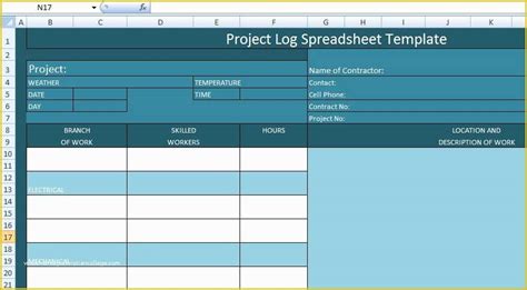 Project Management with Excel Template Free Of Project Management Log Spreadsheet Template Excel ...