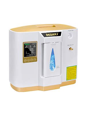 DEDAKJ Concentratore Di Ossigeno Nebulizzatore Incorporato 1 7L Min Il