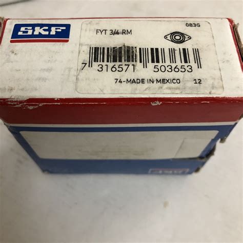 NEW SKF FYT 3 4 RM SKF YAT 204 012 SKF 349F MEXICO FLANGED BEARING CZ