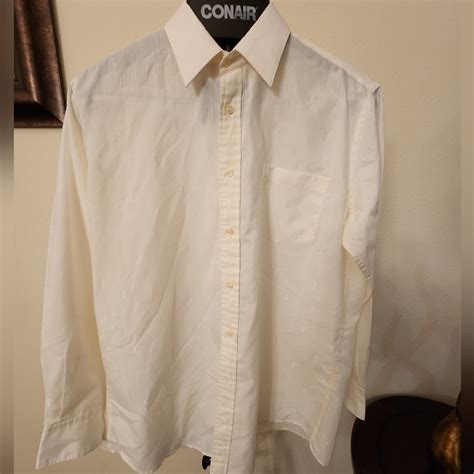 Ysl Men Long Sleeve Buttons Down Shirt Gem