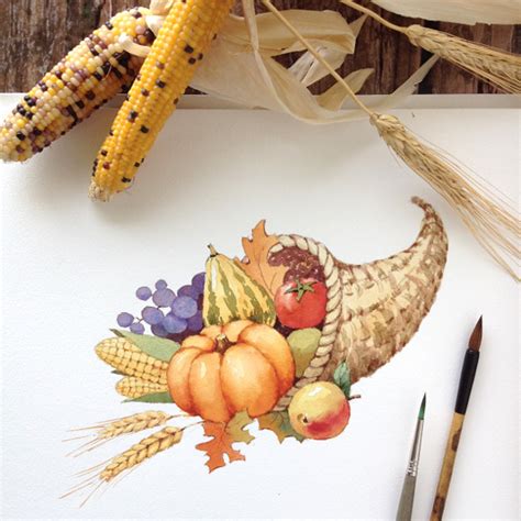 Thanksgiving Art Ideas to Paint from Bluprint! | Craftsy