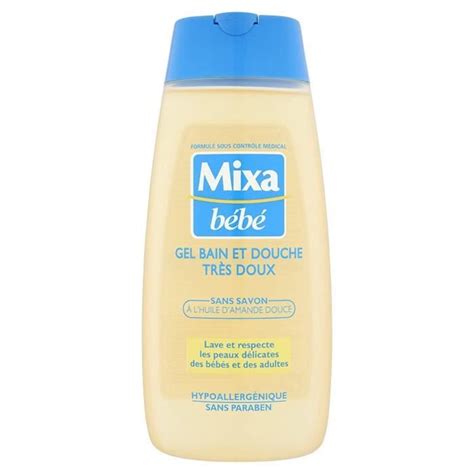 Mixa B B Gel Bain Et Douche Sans Savon L Huile D Amande Douce