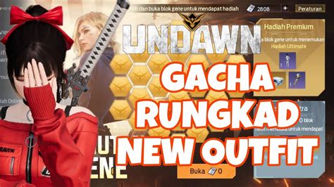 GACHA RUNGKAD OUTFIT BARU UNDAWN GARENA YouTube