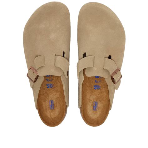 Birkenstock Boston SFB Taupe Suede END