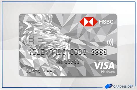 HSBC Visa Platinum Credit Card Benefits And Apply Now