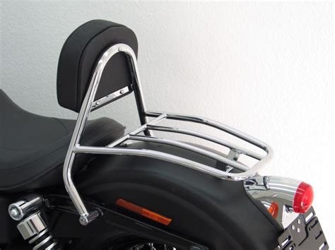 Harley Davidson Dyna Glide 2006 2008 Driver Backrest And Luggage Rack