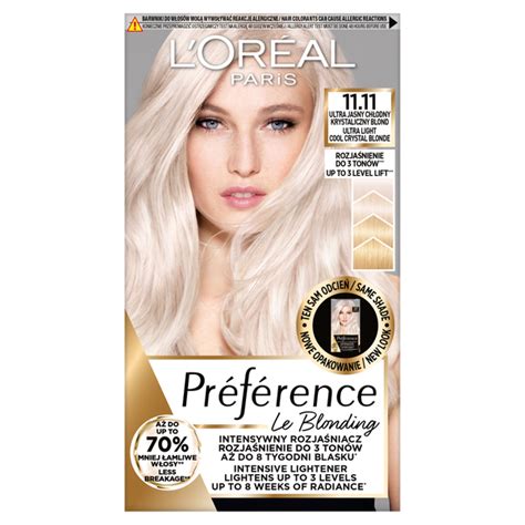 Loréal Paris Préférence Barva Na Vlasy 1111 Velmi Velmi Světlá