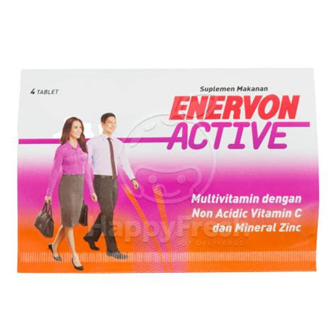 Enervon Active Suplemen Vitamin C Isi Tablet Lazada Indonesia