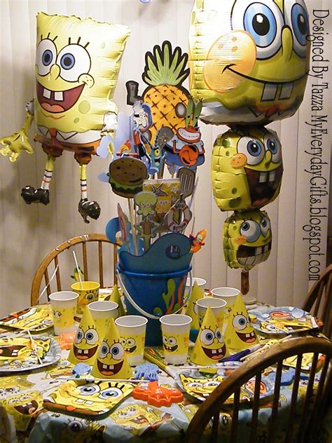 Spongebob Birthday Party Ideas Spongebob Party Decorations Spongebob ...