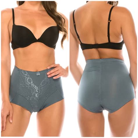 High Waisted Briefs Tummy Control Girdles 2 4 Or 6 Pack Bikini Shaper Panties 75 EBay