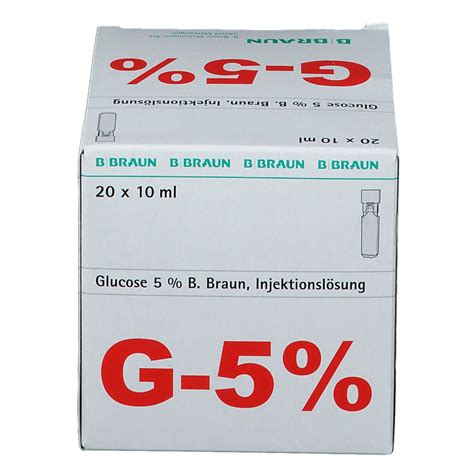 Glucose 5 B Braun Mini Plasco Connect 20x10 Ml Shop Apotheke