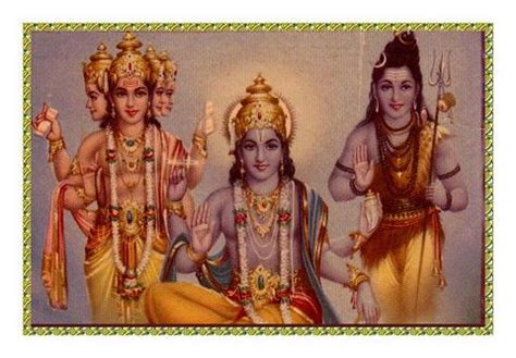 Trimurti (Lords Brahma, Vishnu and Shiva) | Help me GOD Spiritual ...