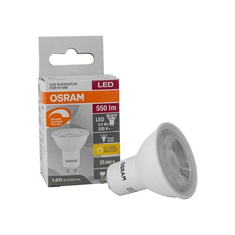 Lampada Led Dicroica Gu10 5 5w 550lm 36 220v 2700k Dimerizavel Yamamura