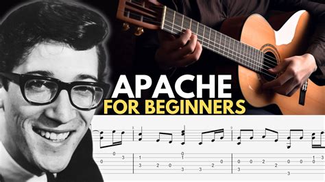 Easy Version Apache The Shadows Fingerstyle Guitar Tab Youtube