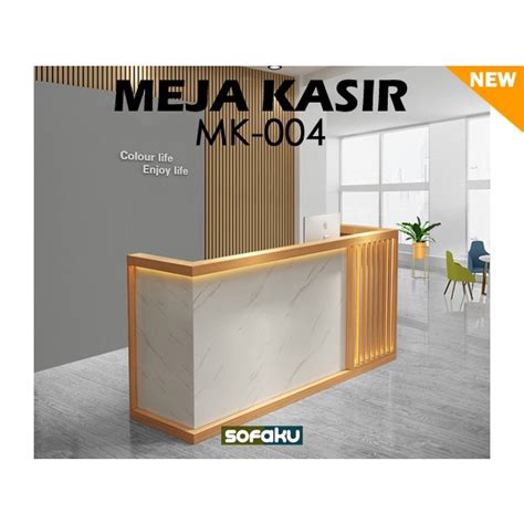 Jual Meja Kasir MK 004 Meja Konter Custom Counter Table Meja Toko