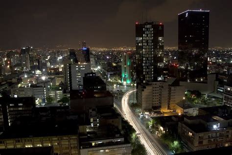 Mexico City Night Skyline | Night skyline, Mexico city, City