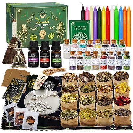 Amazon Upgraded Witchcraft Supplies Witch Stuff Spell Kit