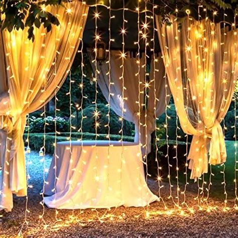 Magictec 300 Led Curtain String Light 8 Lighting Modes