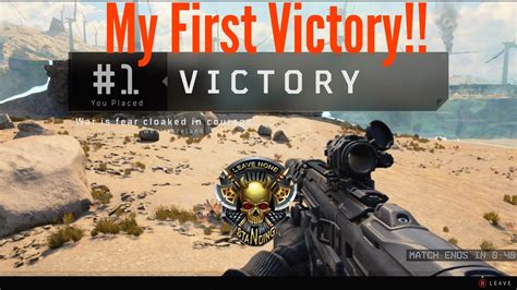 My First Blackout Victory Cod Bo4 Blackout Beta Youtube