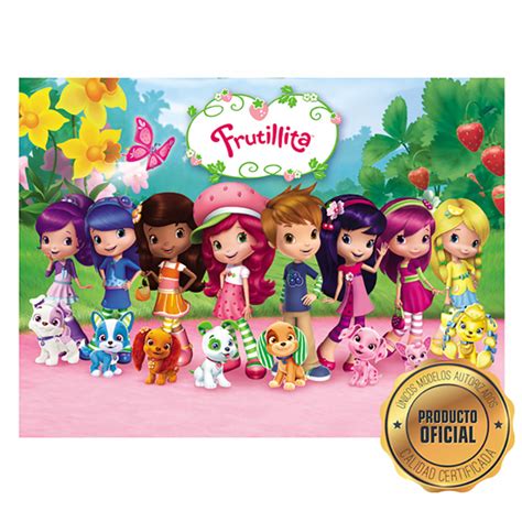 Lámina Frutillita - Personajes Rect. — Zanetti